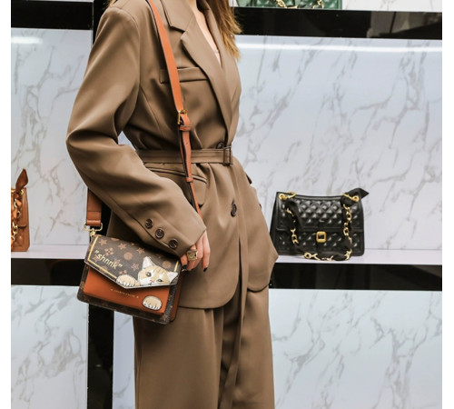 Брендова Сумка з Чотирилисним Клевером і Щасливий Кіт Манекі для Подвійної удачі