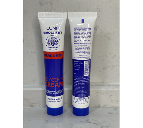 Luna пом'якшувальний крем для рук і п'ят Luna emollient hand and heel cream 40 g