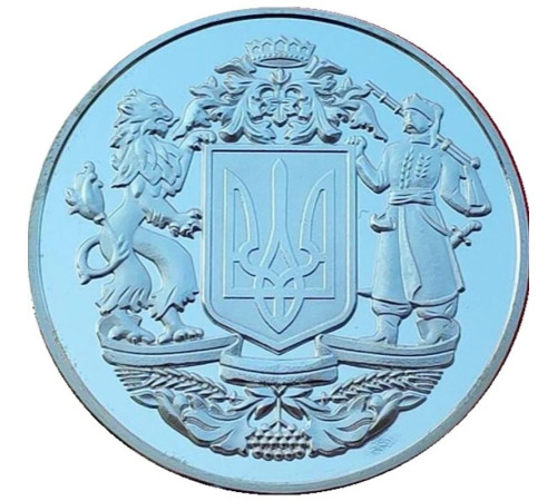 Срібна монета Архангел Михайло захищає від ворогів, стихійних лих, різних недуг