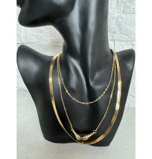 Золота сакральна підвіска Дві голови Змії з фіанітами та смарагдом для Здоров'я, Багатства, Подвійної удачі