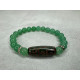 Бусина Дзі 9 очей в браслеті з зеленого тибетського нефриту 9 сил на 9 період здійснення Желань, Здоров'я