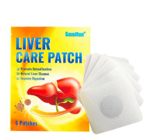 Турмаліновий Пластир для Захисту та очищення Печиві 6 шт.