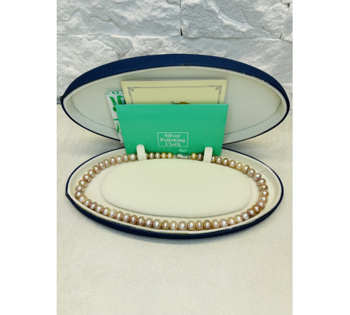 Перли Лавандовий натуральний Малазійський клас ААА Вековий Схід