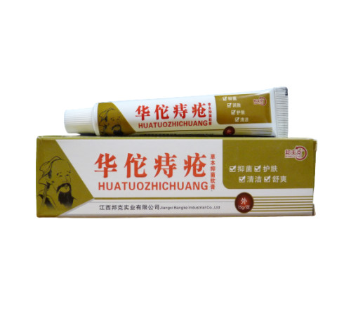 Антибактеріальна мазь від геморою Huatuo Zhi Chuang, 15 г