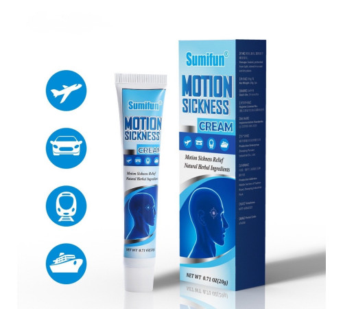 Турмаліновий крем від шуму у вухах, від заколисування, від морської хвори 20 грамів