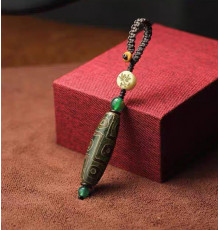 Брелок Дев'ятигла Дзі для Багатства, Успіху, Удачі