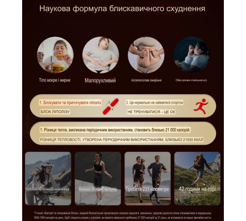 Norite Brand Crescent Moon Capsules з екстрактом Лотоса — капсули для спалювання жиру та контролю ваги (30 шт.)