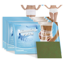 Пластир для зниження ваги — плоский живіт, антицелюлітний ефект, контроль апетиту (8 шт.)