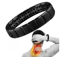 Турмаліновий титановий браслет із титаном для нормалізації тиску