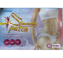 Турмаліновий пластир для зниження ваги та корекції фігури Slimming Patch 10 шт.