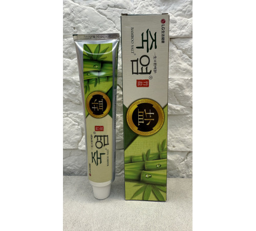 Натуральна Бамбукова Зубна паста з травами, м'ятою й бамбуковою сіллю очищає й полірує 160 г