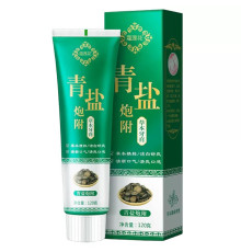 Китайська зубна паста із зеленою сіллю й аконітом має антисептичну та протизапальну дію