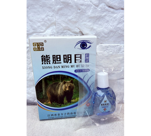 Очні краплі від катаракти та глаукоми, помутніння склоподібного тіла, атрофії зорового нерва Сюн Дан Мін Му Ху Лі Є