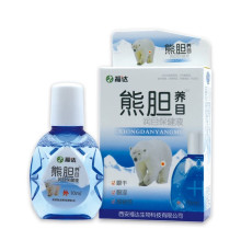 Глазурні краплі Xiong Dan Yang Mu (Сюн Дан Ян Му) 10 мл — підтримка під час катаракту, глаукома, помутніння склоподібного тіла й а