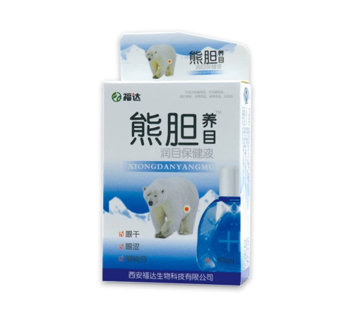 Глазурні краплі Xiong Dan Yang Mu (Сюн Дан Ян Му) 10 мл — підтримка під час катаракту, глаукома, помутніння склоподібного тіла й а