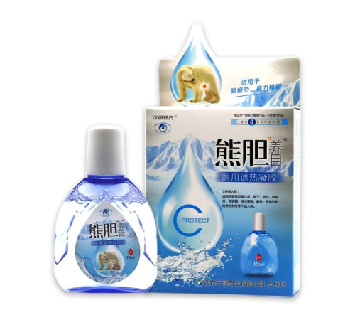 Китайські очні краплі терапевтичні під час катаракти склоподібне помутніння, атрофія зорового нерва