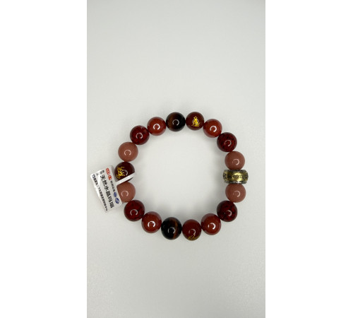 Малазійський Браслет «9 Удач» з кільцем Сакральних Мантр — Процвітання, Захист і Гармонія