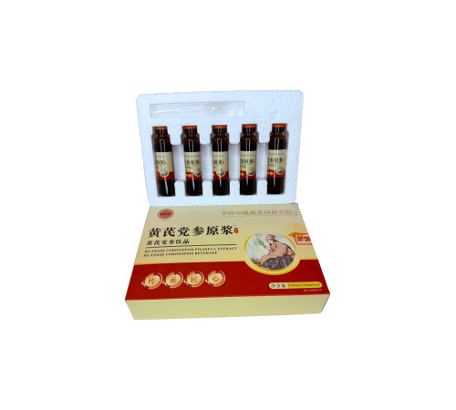Екстракт Астрагал і Кодонопсіс Huangqi&Codonopsis з ягодами годжі — напій 20×5 мл