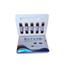 Кордицепс Аміно 蛹虫草氨基酸 Cordyceps Amino Acids Oral 5 флаконів по 10 мл