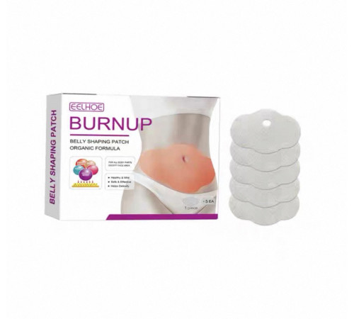 Пластир для зниження ваги та підтягування живота EELHOE BURNUP Belly Shaping Patch 5 шт