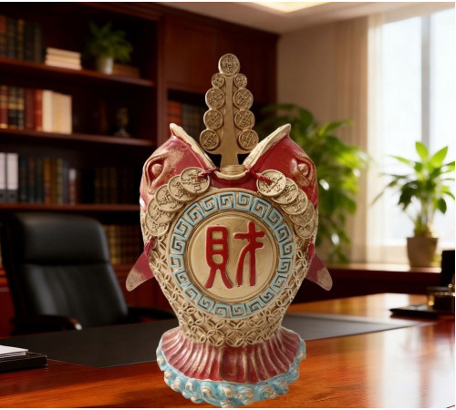 Сакральна статуетка Кит, що поглинає багатство» (鲸吞万里财) Символ безмежного грошового потоку та фінансового прориву