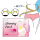 Слім-пластир для зниження ваги Slimming Patch з травами Сходу, Детокс, прискорення метаболізму, жироспалювання 10 шт.