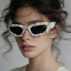 Жіночі дизайнерські сонцезахисні окуляри в стилі арт-фешн (Y2K/Avant-garde)