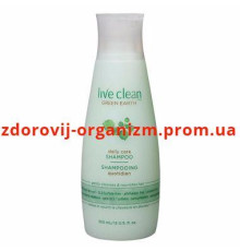 Зміцнювальний шампунь для волосся Live Clean Green "Зелена Земля" зміцнює Earth Moisturizing Shampoo