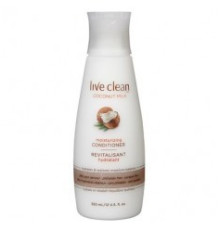 Кондиціонер "Екстра зволоження" "Coconut Milk" зволоження & живлення Live Clean Moisturizing Conditioner