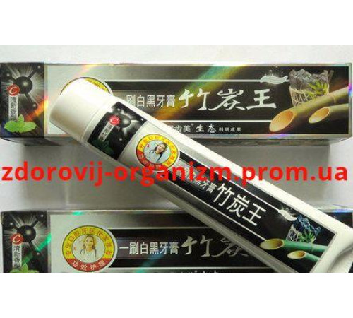 Турмалінова Зубна паста з бамбуковим вугіллям Вековий Схід