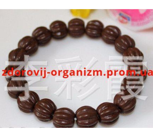 Турмаліновий браслет коричневий Вековий Схід