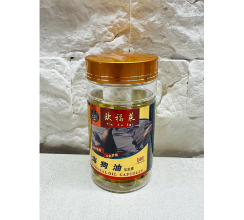 Капсули Жир морського котика Ou Fu Lai (Fur Seal Oil Capsules) 100 капсул