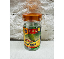 Капсули Момордика Ou Fu Lai (Bitter Melon Soft Capsule) – натуральний екстракт гіркої дині для підтримки рівня цукру в крові, обміну речовин та здоров'я підшлункової залози, 100 капсул