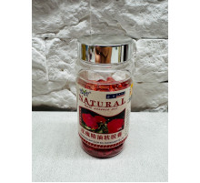 Капсули з олією троянди Blue Sky Natural (Rose Essence Oil Soft Capsules) – натуральна підтримка краси шкіри, волосся та жіночого здоров'я, 100 капсул